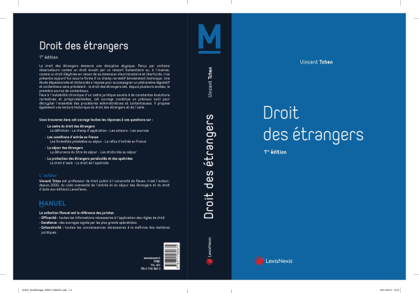 Actualité Du Droit Des étrangers De Lasile Et De La Nationalité Publication De La Première 